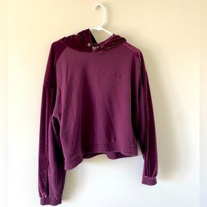 VS PINK velour hoodie